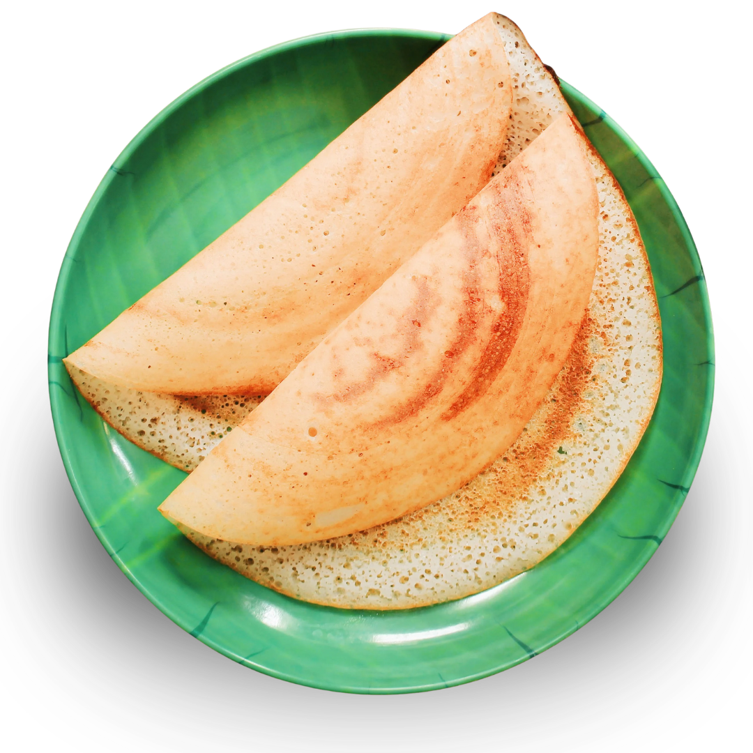 Plain Dosa-Crisp Lentil Crepe