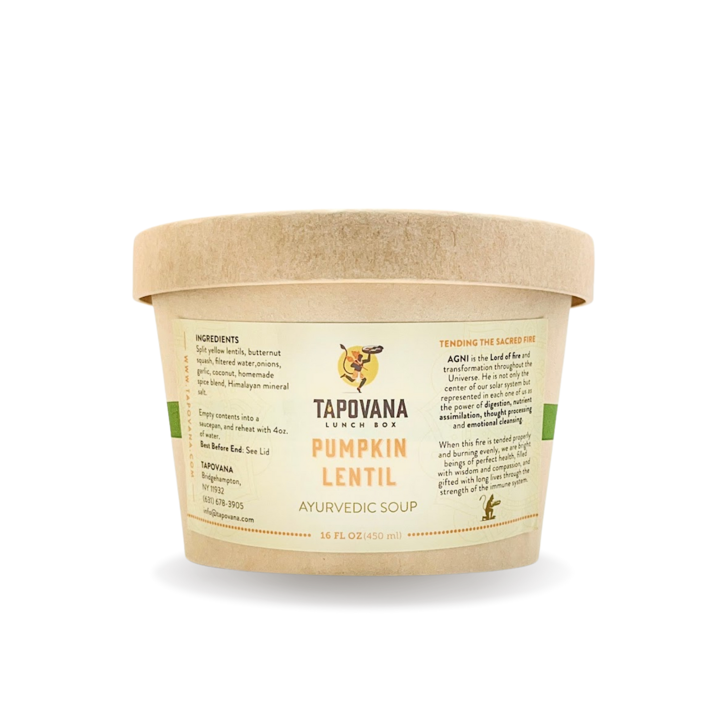 Frozen Pumpkin Lentil Soup (16oz)