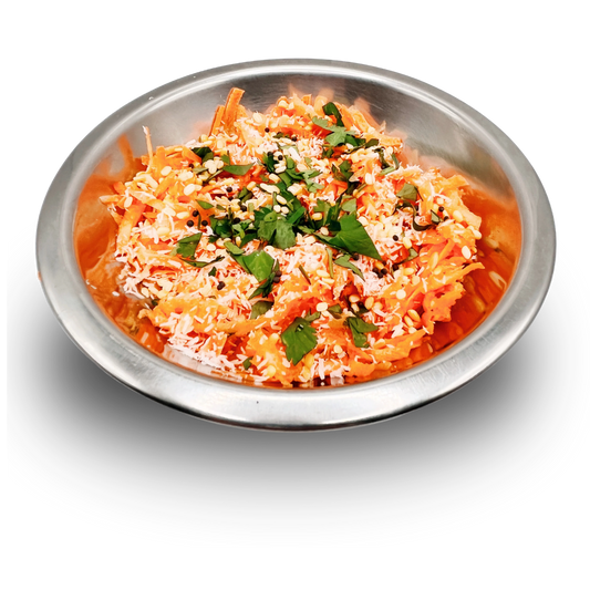 Carrot Mung Dal Salad