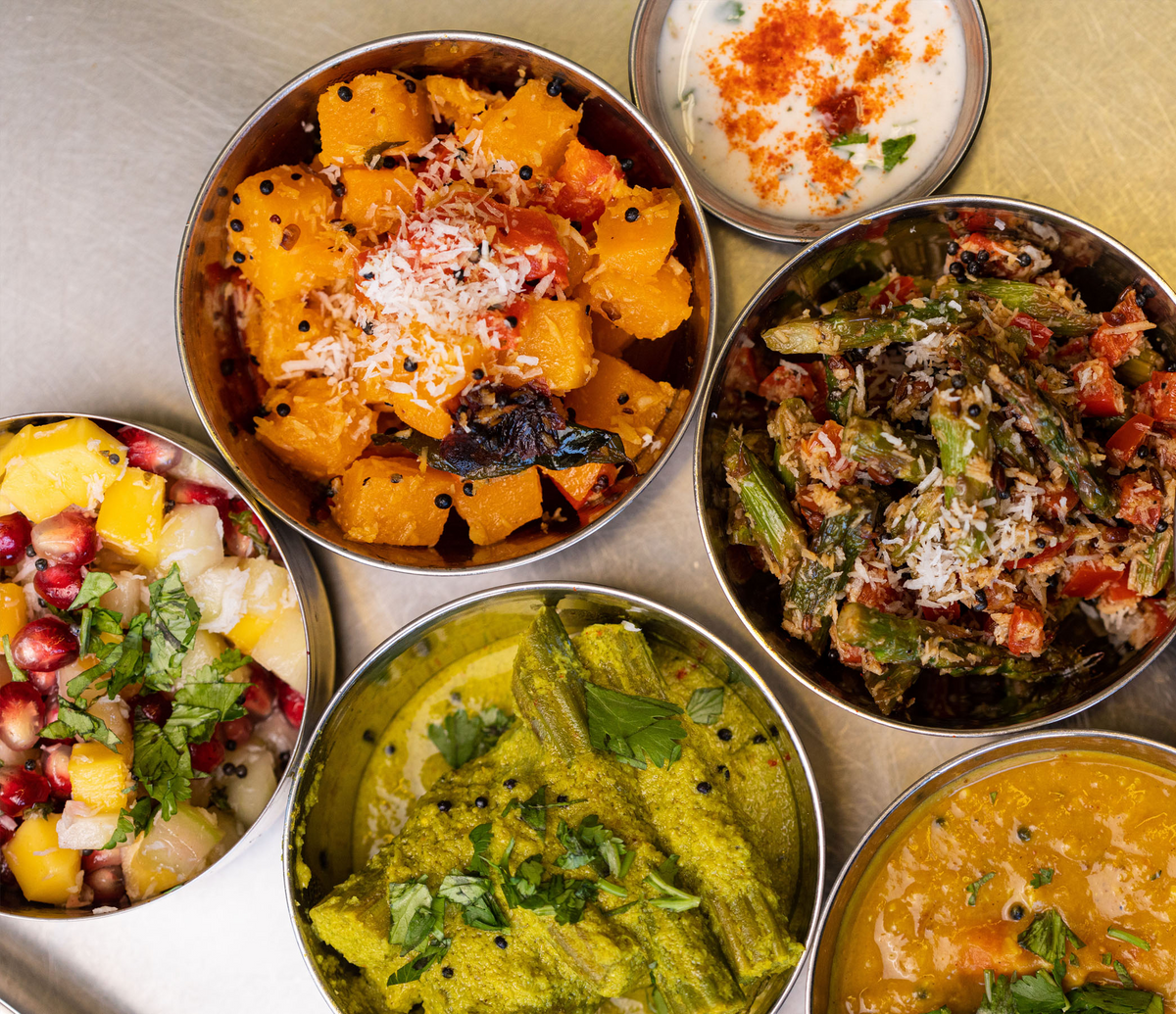 Grains Free Bowl - Veg, Dal, Salad