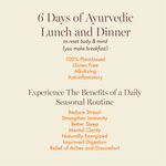 Ayurveda; Personalized  Re-Sets